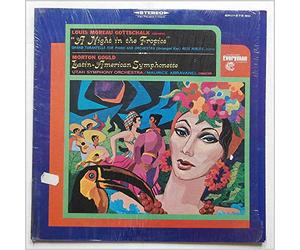 Maurice Abravanel, Utah Symphony Orchestra - Llouis Moreau Gottschalk: A Night in The Tropics, Morton Gould: Latin American Symphonette [LP]