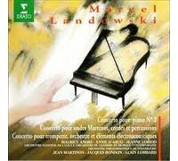 MAURICE ANDRE - MARCEL LANDOWSKI: PIANO CONCERTO NO.2, CONCERTO FOR ONDES MARTENOT, STRING ORCHESTRA AND PERCUSSION, CONCERTO FOR TRUMPET,STRING ORCHESTRA AND ELECTRONIC ACOUSTIC INSTRUMENTS - ERATO