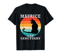 Maurice Cat Sanctuary Group Familia Reunión Nombre Camiseta