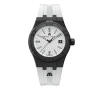 Maurice Lacroix AI2008-00YZ1-000-0 Aikon Tide Special Edition FIBA Reloj blanco y negro para hombre, Blanco