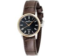 MAURICE LACROIX Les Classiques Tradition LC6063-PS101-310-2 - Reloj de pulsera analógico automático para mujer con correa de cuero marrón, marrón, Clásico y elegante