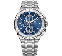 Maurice Lacroix Reloj Analógico para Hombres de Cuarzo Suizo con Correa en Acero Inoxidable AI1018-SS002-430-1