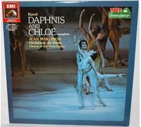Maurice Ravel. Daphnis et Chloe. Jean Martinom. Orchestre de Paris. Vinyl LP