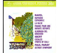 Detroit Symphony - Orchestral Music By Maurice Ravel, Jacques Ibert [Vinilo]