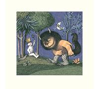 Maurice Sendak (King of All Wild Things Montura de impresión, Multicolor, 40 x 40 cm