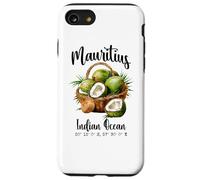 Mauricio Coco Océano Índico Isla Tropical GPS Vacaciones Carcasa para iPhone SE (2020) / 7/8