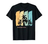 Mauricio Vacaciones Recuerdo Isla Palmeras Criollo Viaje Ron Camiseta