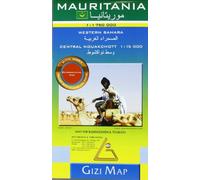 MAURITANIA 1/1M75 (GEOGRAPHICAL): Western Sahara 1 : 1 750 000 / Central Nouakchott 1 : 15 000 (GEOGRAPHICAL MAP - Divers)