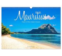 Mauritius - Pearl of the Indian Ocean (Wall Calendar 2026 DIN A3 landscape), CALVENDO 12 Month Wall Calendar: Sculpted by volcanoes, Mauritius is a paradise island