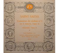 MAURITS VAN DEN BERG/KAUFMAN concerto violon 3/havanaise SAINT-SAENS LP25cm VG++