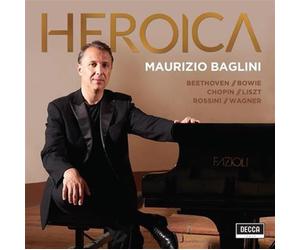 Maurizio Baglin Heroica: Beethoven / Bowie / Chopin / Lis (CD) (Importación USA)