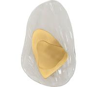 Mauro Ferretti Aplique de metal y cristal dorado 21x8x31 cm