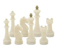 Mauro Ferretti Italian Design Jarrón de cerámica Shopping 18 x 45 cm Blanco Dorado
