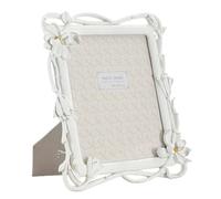 Mauro Ferretti Italian Design Marco de Fotos Magnolia 29,3 x 3 x 33,5 cm de Polyresin Blanco