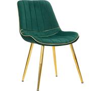 SILLA PARIS VERDE/ORO JUEGO 2 PIEZAS