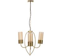 Mauro Ferretti Lámpara de araña de metal dorado cm ø 60x103