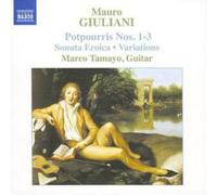 Mauro Giuliani Guitar Music Vol. 2: Potpourris Nos. 1 - 3 (CD) (Importación USA)