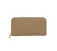 Mauro Pelletteria Cartera Mujer Piel, de Piel auténtica, Fabricada en Italia, Cartera Mujer Grande con Cremallera, Modelo Lucy