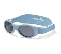 Mausito gafas de sol para bebés niño 0-18 meses | FLEXIBLES gafas de sol infantiles con correa ajustable | 100% PROTECCIÓN UV y Cat. 3| sin BPA | Diseño europeo creado para niños