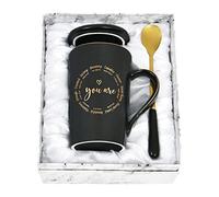 Maustic Regalos cristianos para mujeres, taza de café inspiradora, regalos religiosos, regalos espirituales inspiradores de cumpleaños para mujeres, amigos, compañeros de trabajo, taza de café para mujeres de 14 onzas con caja de regalo