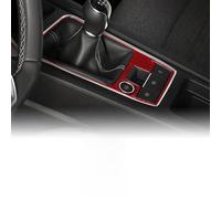 MAUXpIAO Cubierta de panel de cambio en fibra de carbono para Seat Leon MK4 / Cupra Leon/Cupra Formentor 2020-2024, moldura de consola central, accesorios inter iores para transmisión automática dsa