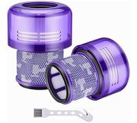 MAUXpIAO Filtros de repuesto compatibles con Dyson V11 V15 SV14 Absolute Animal aspiradora inalámbrica, comparables a la pieza n.º 970013-02, paquete de 2, color morado elemento filtrante/A/A