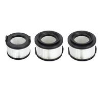 MAUXpIAO Filtros para aspiradora compatibles con la aspiradora inalámbrica LEVOIT VortexIQ 40-RF, paquete de 3 filtros HEPA con 1 filtro principal y 2 prefiltros, filtros de repuesto lavables y reutil
