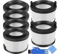 MAUXpIAO Kit de repuesto de filtros HEPA para aspiradora inalámbrica Levoit VortexIQ 40 RF VortexIQ 40 Flex LSV VF401P AEU 2 filtros principales 4 prefiltros lavables reutilizables accesorios 适用于 Levo