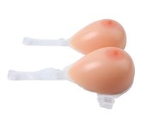 MAUXpIAO Prótesis mamarias con formas de senos de silicona con correas de sujetador para travestis transgénero prótesis mastectomía mama formas/A/L