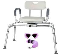 MAUXpIAO Silla Ergonómica Plegable para Parejas, Taburete de Relajación Ajustable en Altura, Soporte 100kg, Asiento Cómodo Multi-Posición frw/D/A
