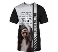 MAUXpIAO Sudad eras con Capucha Chaquetas Camisetas Pantalones Cortos Cárdigan Delgado 3D tibetan terrier dog Jersey con Estampado Completo Hombres y Mujeres Sudadera Informal de poliéster Top moto/a4