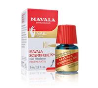 MAVALA - Cientifico K+ 5 ml, Endurecedor de Uñas que Evita Rotura y Separación, Tratamiento para Fortalecer Uñas Débiles que se Rompen, Fortalecedor de Uñas, Tratar Uñas Rotas, Finas y Frágiles