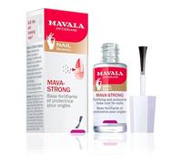 MAVALA - Mava-Strong 10 ml, Base Fortalecedora y Protectora para Uñas, Naturales y Fuertes, Esmalte Incoloro con Brillo, Uso Semanal, Acaba con las Uñas Finas, Incoloro y Brillante