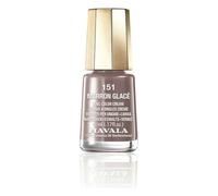 MAVALA - Mini Colors Glace 151 5 ml, Esmalte de Uñas Pequeño, Color Marron, Minimiza la Evaporación, Formulados con Ingredientes Seleccionados, Práctico para Llevar