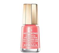 MAVALA - Mini Colors Hong Kong 19 5 ml, Esmalte de Uñas Pequeño, Color Coral, Minimiza la Evaporación, Formulados con Ingredientes Seleccionados, Práctico para Llevar