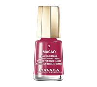 MAVALA - Mini Colors Macao 07 5 ml, Esmalte de Uñas Pequeño, Color Rojo, Minimiza la Evaporación, Formulados con Ingredientes Seleccionados, Práctico para Llevar