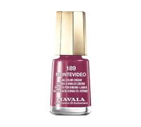 MAVALA - Mini Colors Montevideo 189 5 ml, Esmalte de Uñas Pequeño, Color Burdeos, Minimiza la Evaporación, Formulados con Ingredientes Seleccionados, Práctico para Llevar