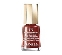 MAVALA - Mini Colors My Sweet Heart 373 5 ml, Esmalte de Uñas Pequeño, Color Rojo Oscuro, Minimiza la Evaporación, Formulados con Ingredientes Seleccionados, Práctico para Llevar