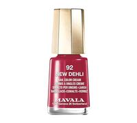 MAVALA - Mini Colors New Dehli 92 5 ml, Esmalte de Uñas Pequeño, Color Rojo, Minimiza la Evaporación, Formulados con Ingredientes Seleccionados, Práctico para Llevar