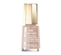 MAVALA - Mini Colors Sapporo 186 5 ml, Esmalte de Uñas Pequeño, Color Marron Topo, Minimiza la Evaporación, Formulados con Ingredientes Seleccionados, Práctico para Llevar