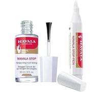 Mavala Stop & Mavala Stop-Pen - Juego de 2 soluciones antiringir uñas - formato clásico y bolígrafo práctico - Ayuda a detener el hábito en adultos y niños