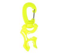 Mavaol 1 Pieza Soporte para Manguera de Baja presión para Chaleco compensador Doble de Buceo al Aire con Hebilla de Gancho (Verde)