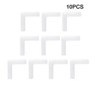 Mavaol 10 unids/lote ABS tubo de aire de acuario conector de cabeza curva Válvula de Control de flujo de aire accesorios de bomba de oxígeno para tanque de peces