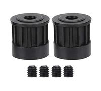 Mavaol 2 Piezas de Engranajes de transmisión por Correa de 3,2/5,0 mm, Accesorios para Modelo de Coche Traxxas RC