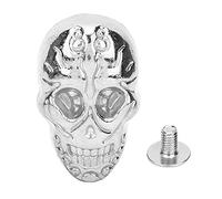Mavaol 20 UNIDS DIY 15,66 x 25,24 mm Punk Tachonado Remache Adornos Góticos/Accesorios para Zapatos (88 ghost head silver)