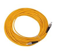 Mavaol 20m FCUPC a FCUPC Single Mode Optical Fiber Patch Cable Cable Amarillo para comunicación de fibra óptica Red de área local