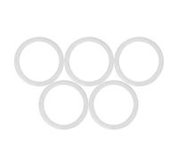 Mavaol 5 piezas de máquina de insignias, junta de máquina de insignias, herramienta auxiliar espaciadora de repuesto a juego (58MM)