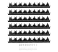 Mavaol 6PCS Picos Anti-Subida para Cercas 15.7 Pulgadas Acero al Carbono Metal Intrusos Picos Anti-Subidas para Pared Exterior Seguridad en el Jardín del Hogar