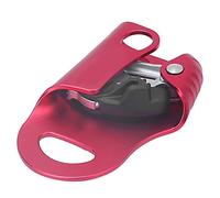 Mavaol 7075 Dispositivo de Agarre de Abrazadera de Cuerda Antideslizante para Ascenso en Roca al Aire de Aluminio (Red)