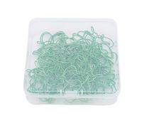 Mavaol 80 clips de papel en forma de abeja, clips multifuncionales de hierro para álbumes de recortes, calendarios y archivos (Verde)